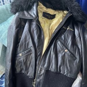 Baby phat leather jacket